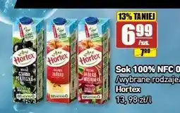 API MARKET Sok 100% NFC Hortex Czarna Porzeczka oferta
