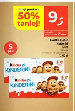 Dealz Ciastka Kinder Kinderini 5-pak oferta