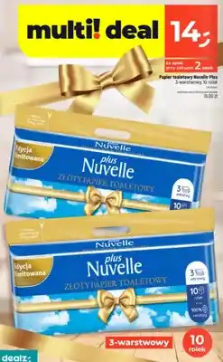 Dealz Papier toaletowy Nuvelle Plus 3-warstwowy oferta