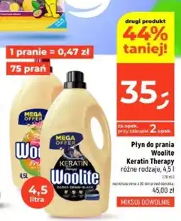 Dealz Płyn do prania Woolite Keratin Therapy Color oferta