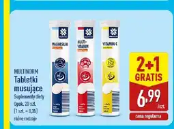 ALDI Tabletki musujące Vitamin C Multinorm oferta