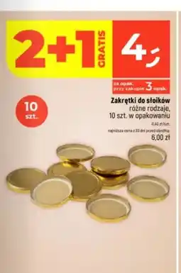 Dealz Zakrętki do słoików Dealz 10-pak oferta