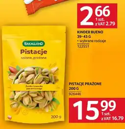 Selgros Pistacje prażone oferta