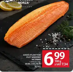 Selgros Łosoś Atlantycki Filet Wędzony na Zimno oferta