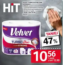Selgros Velvet Turbo Duo Ręcznik Papierowy oferta