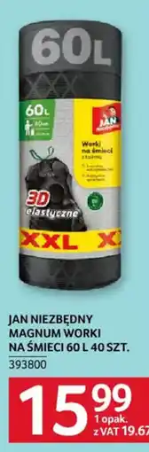 Selgros JAN NIEZBĘDNY MAGNUM WORKI NA ŚMIECI oferta
