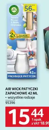 Selgros Air Wick Patyczki Zapachowe oferta