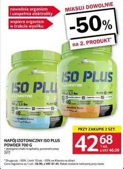 Selgros Napój Izotoniczny ISO PLUS Powder oferta