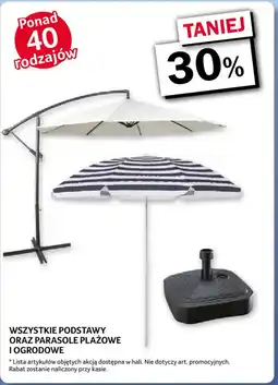 Selgros Wszystkie podstawy oraz parasole plażowe i ogrodowe oferta