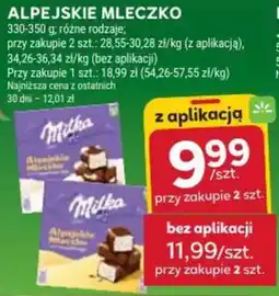 Stokrotka Market Alpejskie Mleczko Milka oferta