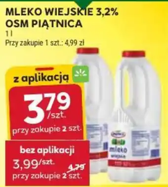 Stokrotka Market Mleko Wiejskie 3,2% Osm Piątnica oferta