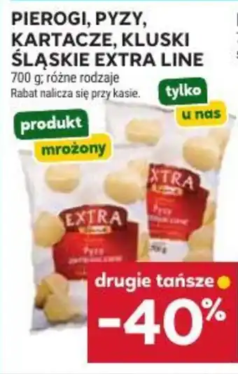 Stokrotka Market Pierogi, Pyzy, Kartacze, Kluski Śląskie Extra Line oferta