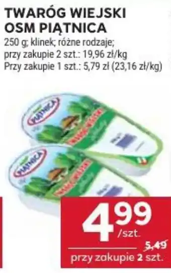 Stokrotka Market Twaróg Wiejski Osm Piątnica oferta