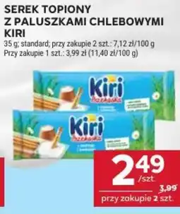 Stokrotka Market Serek Topiony z Paluszkami Chlebowymi Kiri oferta