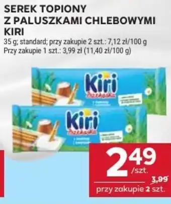 Stokrotka Market Serek Topiony z Paluszkami Chlebowymi Kiri oferta