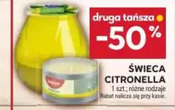Stokrotka Market Świeca Citronella oferta