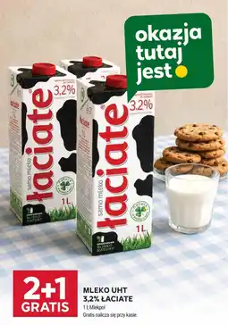 Stokrotka Market Mleko uht 3,2% łaciate Mlekpol oferta