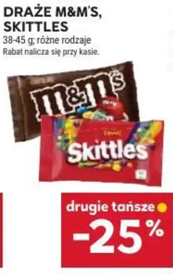 Stokrotka Market Draże m&m's, skittles oferta