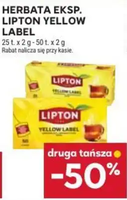 Stokrotka Market Herbata eksp. Lipton Yellow Label oferta