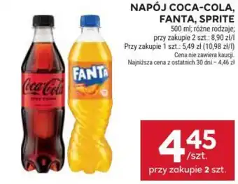 Stokrotka Market Napój Coca-Cola, Fanta, Sprite oferta