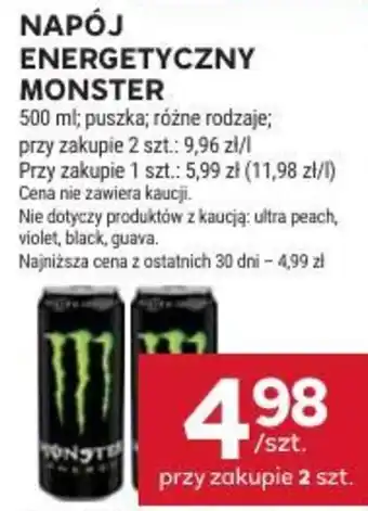 Stokrotka Market Napój energetyczny Monster oferta