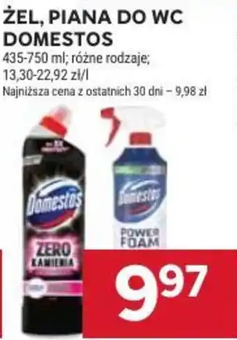 Stokrotka Market Żel, Piana do WC Domestos oferta