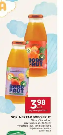 Stokrotka Market Sok, nektar Bobo Frut oferta