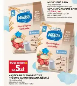 Stokrotka Market Kasza Mleczno-Ryżowa, Ryżowo-Kukurydziana Nestlé oferta