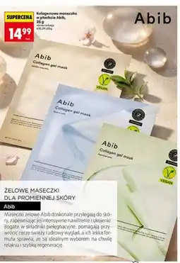 Biedronka Kolagenowa maseczka w płachcie Abib Heartleaf jelly oferta