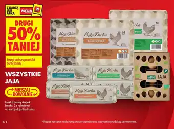 Biedronka Jaja Moja Kurka oferta