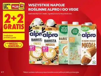 Biedronka alpro BARISTA OWIES oferta