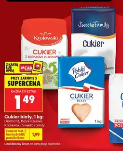 Biedronka Cukier biały oferta