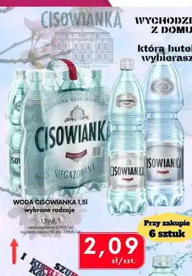 EMMA market Woda lekko gazowana Cisowianka oferta