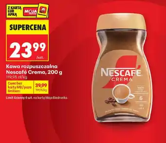 Kawa rozpuszczalna Nescafe Crema