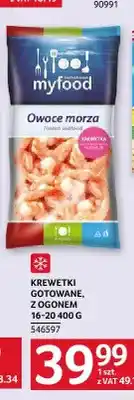 Selgros Krewetki gotowane z ogonem myfood oferta