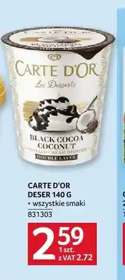Selgros Deser Carte D'Or Black Cocoa Coconut oferta