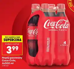 Biedronka Napój gazowany Coca-Cola Original Taste 4-pak oferta