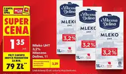 Biedronka Mleko UHT 3,2% Mleczna Dolina oferta