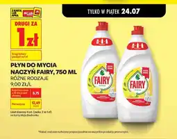 Biedronka Płyn do mycia naczyń Fairy Cytryna oferta