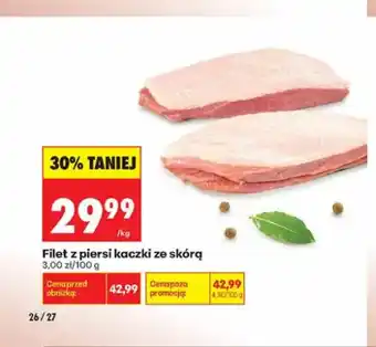 Biedronka Filet z piersi kaczki ze skórą oferta