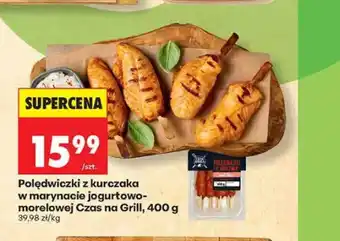 Biedronka Polędwiczki z kurczaka w marynacie jogurtowo-morelowej Czas na Grill oferta