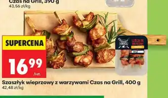 Biedronka Szaszłyk wieprzowy z warzywami Czas na Grill oferta