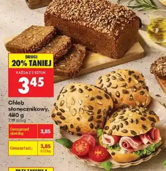 Biedronka Chleb słonecznikowy oferta