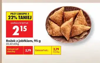 Biedronka Rożek z jabłkiem oferta
