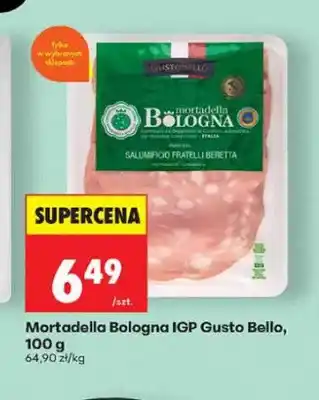 Biedronka Mortadella Bologna IGP Gusto Bello oferta