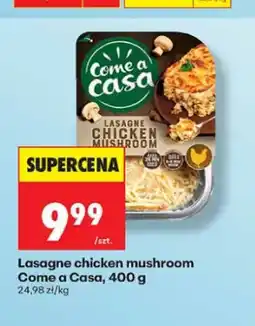Biedronka Lasagne chicken mushroom Come a Casa oferta