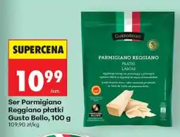 Biedronka Ser Parmigiano Reggiano płatki GustoBello oferta