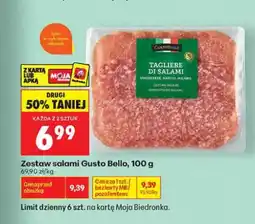 Biedronka Zestaw salami Gusto Bello oferta