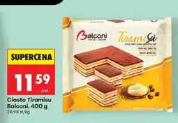 Biedronka Ciasto Tiramisu Balconi oferta
