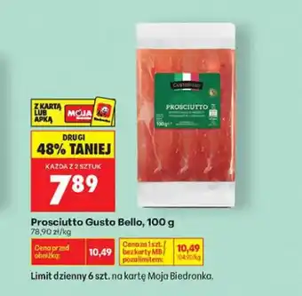 Biedronka Prosciutto Gusto Bello oferta